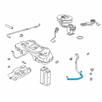 OEM 1996 BMW 740iL Hose Diagram - 16-11-1-182-200