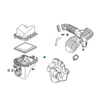 OEM 2008 Saturn Aura Resonator Spacer Diagram - 22676978