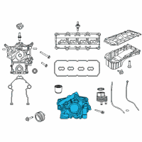 OEM 2021 Jeep Grand Cherokee L Pump-Engine Oil Diagram - 5038398AE