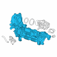 OEM GMC Housing Diagram - 55509027