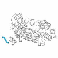 OEM 2019 Chevrolet Cruze Vacuum Hose Diagram - 55571661