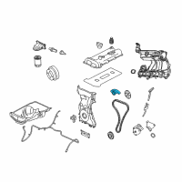 OEM Mercury Chain Guide Diagram - 1S7Z-6K254-CA