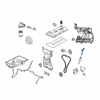 OEM Ford Ranger Dipstick Diagram - 1L5Z-6750-AA