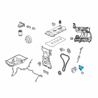 OEM 2007 Ford Escape Oil Pump Gasket Diagram - 1S7Z-6659-AA