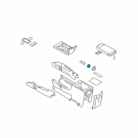 OEM 2005 Ford Explorer Sport Trac Power Outlet Ring Diagram - YF1Z-15K040-AA