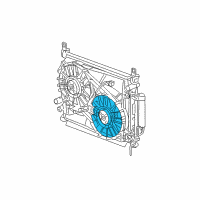 OEM 2016 Dodge Charger Fan-Cooling Diagram - 5137713AA