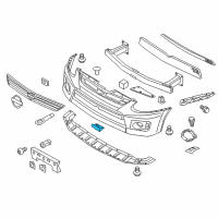 OEM Nissan Cover-Bumper Bracket Diagram - F22A0-1A41H