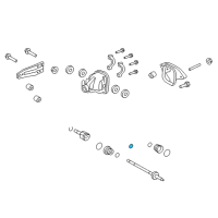 OEM Clamp Retainer Diagram - 2L1Z-4B422-BA