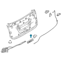 OEM 2018 BMW 640i xDrive Gran Turismo CHEESE HEAD SCREW SELF-LOCKI Diagram - 07-14-9-227-851