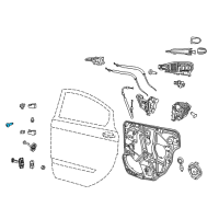 OEM 2022 Jeep Cherokee Screw-TORX Diagram - 6510532AA