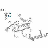 OEM 2008 Ford F-150 Fuel Sender Unit Diagram - 8L3Z-9A213-G