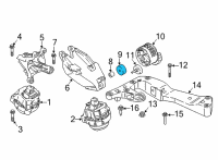OEM 2015 BMW 535d Additional Weight Diagram - 22-32-6-872-625