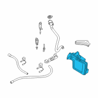 OEM BMW 535xi Washer Fluid Reservoir Diagram - 61-67-7-179-453