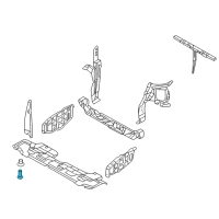 OEM 2010 Kia Sportage Bolt-Washer Assembly Diagram - 1125406166B