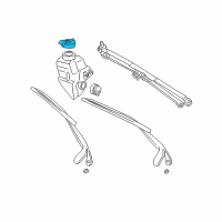 OEM Dodge Durango Cap-Washer Reservoir Filler Diagram - 4874395AC