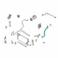 OEM 2001 Nissan Frontier Hose-Flexible, Low Diagram - 92480-8B403