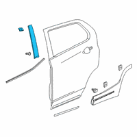 OEM 2022 GMC Terrain Applique Diagram - 84687067