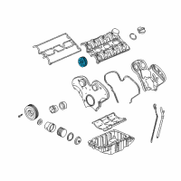 OEM Saturn Vue Camshaft Gear Diagram - 90466551