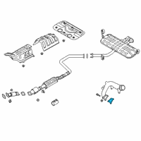 OEM 2019 Hyundai Veloster Gasket-Turbocharger Outlet Diagram - 28286-2B720