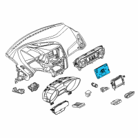 OEM 2017 Ford Focus Module Diagram - GJ5Z-14G371-H