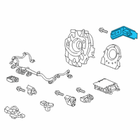 OEM 2022 Honda HR-V SENSOR ASSY., FR. CRASH Diagram - 77930-T7A-C11