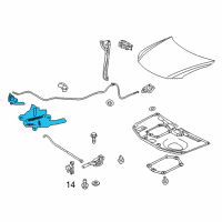 OEM 2014 Scion tC Lock Diagram - 53510-21060