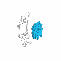 OEM 2015 Kia K900 Instrument Panel Junction Box Assembly Diagram - 919503T300