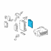 OEM 2022 Toyota Tacoma Module Diagram - 89220-04N90