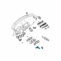 OEM 2005 Nissan Maxima Lock Set-Steering Diagram - D8700-8J025