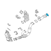 OEM 2014 Ram ProMaster 1500 Gasket-Exhaust Pipe Diagram - 52022461AA