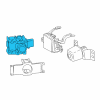 OEM 2017 Toyota Highlander Park Sensor Diagram - 89341-0E020-A0