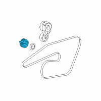 OEM 2007 Dodge Charger Pulley-Idler Diagram - 4792836AA