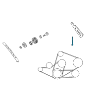 OEM Infiniti Bolt-Adjust Diagram - 11948-86G0A