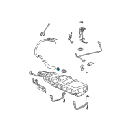 OEM Oldsmobile Resonator Clamp Diagram - 12338017