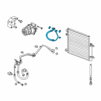 OEM 2013 Chevrolet Spark Hose & Tube Assembly Diagram - 95244760