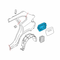 OEM 2017 BMW X1 Cover Pot Diagram - 51-17-7-359-171