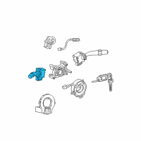 OEM Pontiac Headlamp Switch Diagram - 88969650