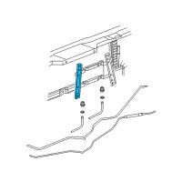 OEM 2004 Hummer H2 Transmission Cooler Diagram - 15124483