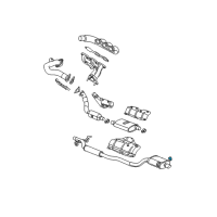 OEM 2006 Chrysler Pacifica ISOLATOR-Exhaust Support Diagram - 5103520AB