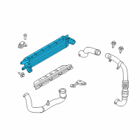 OEM 2013 Ford Edge Intercooler Diagram - CT4Z-6K775-A