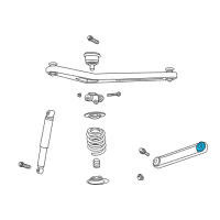 OEM Jeep Liberty BUSHING-Control Arm Diagram - 52089065AA