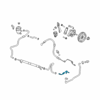 OEM 2010 Acura ZDX Pipe Complete B, Return Diagram - 53779-SZN-A01