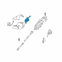 OEM 2009 BMW X5 Steering Column Switch Diagram - 61-31-9-164-419