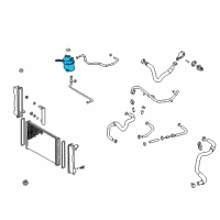 OEM Toyota Celica Reservoir Diagram - 16470-22020