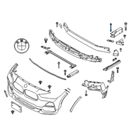 OEM 2018 BMW X2 Side-Marker Rear Reflector, Left Diagram - 63-13-7-420-741