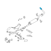 OEM Ford F-150 Extension Diagram - BL3Z-5202-B