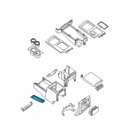 OEM 2015 Nissan Xterra Boot Assy-Parking Brake Diagram - 96906-EA002