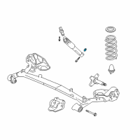 OEM Honda Insight Bush, Rear Shock Absorber (Lower) Diagram - 52622-S3Y-003