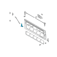 OEM 2004 Toyota Tacoma Hinge Diagram - 66110-89108