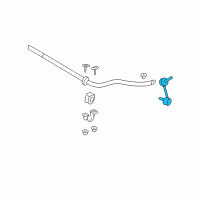 OEM Ford Crown Victoria Link Kit Diagram - 6W1Z-5K484-AA